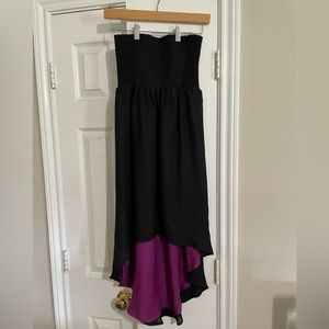 Strapless summer dress